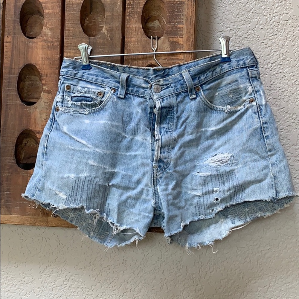 Distressed Vintage Levi’s shorts
